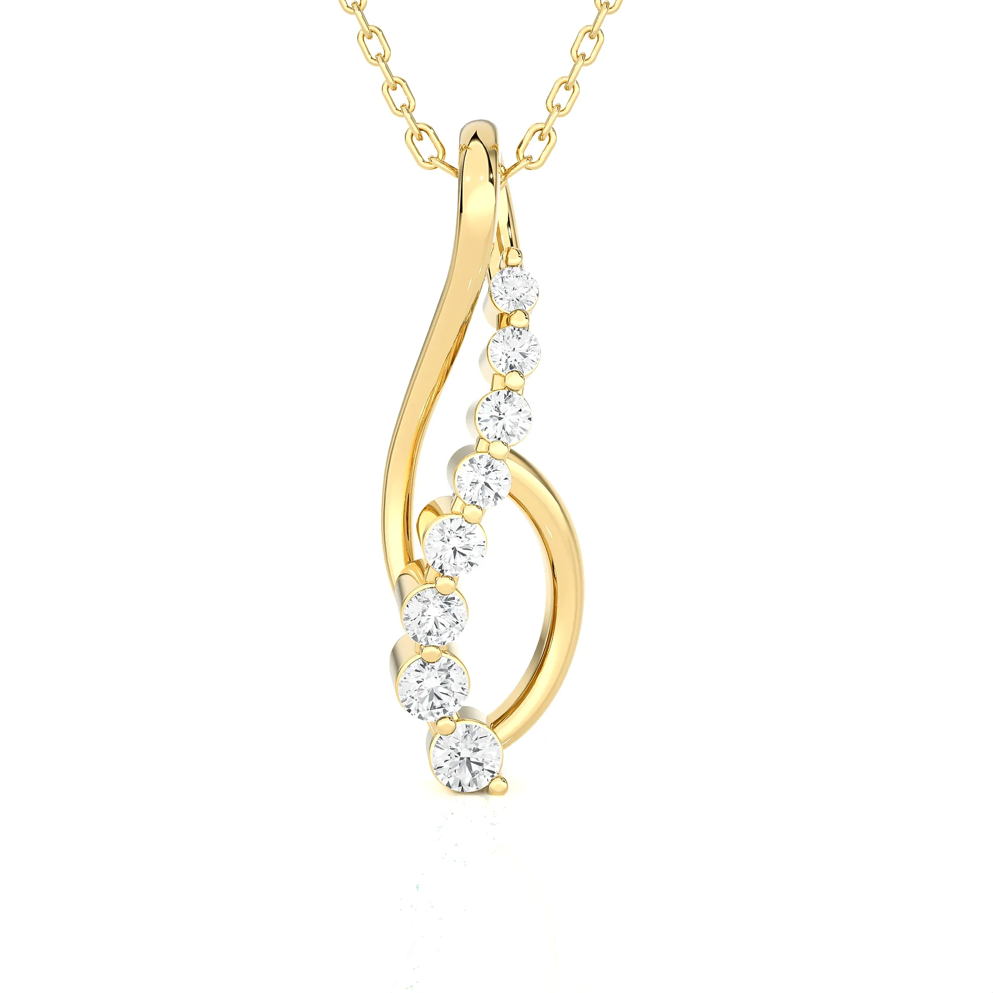 1/5  ctw Round Lab Grown Diamond Fashion Pendant