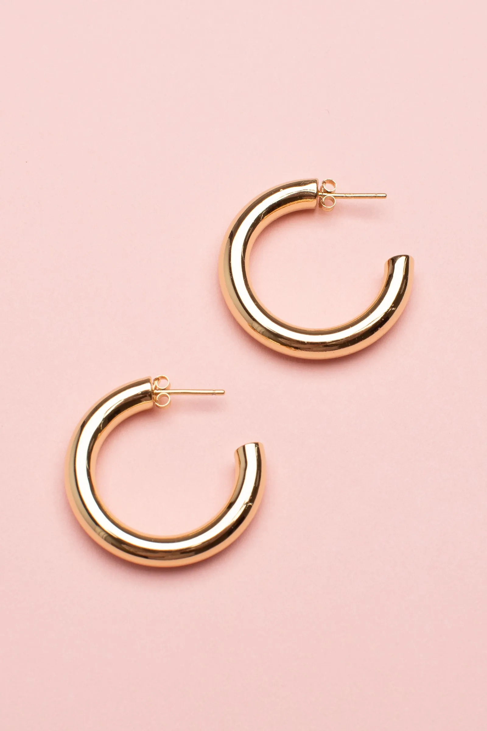 1" Perfect Hoops (Gold)