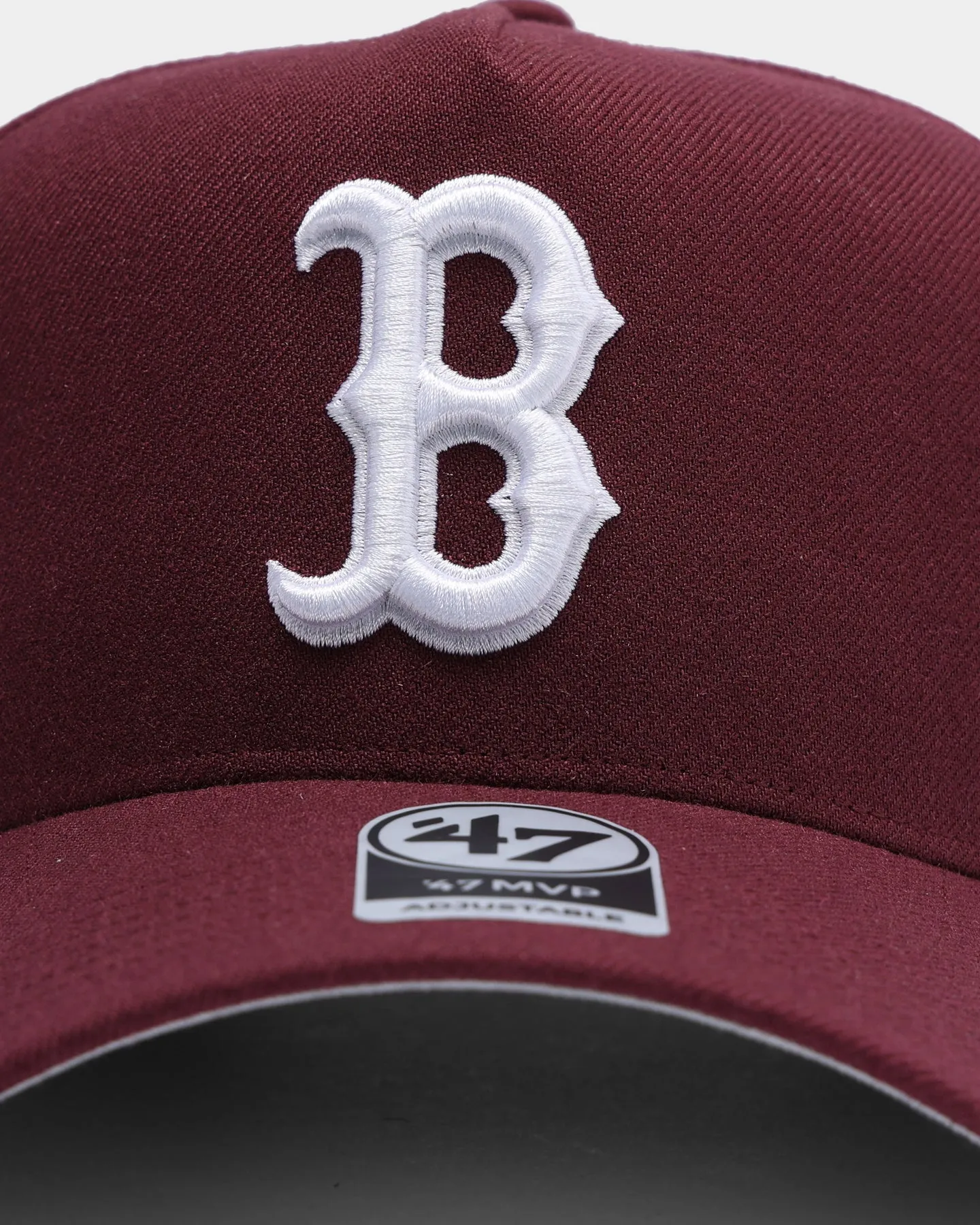 47 Brand Boston Red Sox MVP DT Snapback Dark Maroon