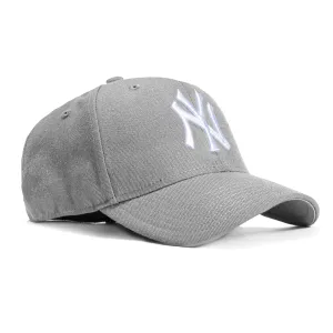 47 Brand New York Yankees MVP Adjustable Hat - Grey, White