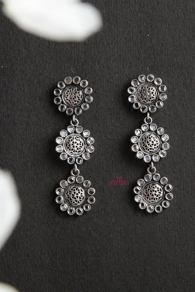 92.5 Silver Statement Earring