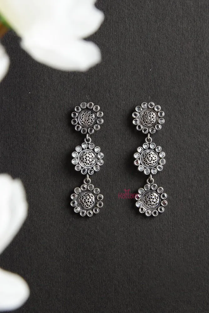 92.5 Silver Statement Earring