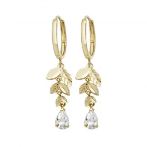 9ct Yellow Gold Drop Earrings ER1110