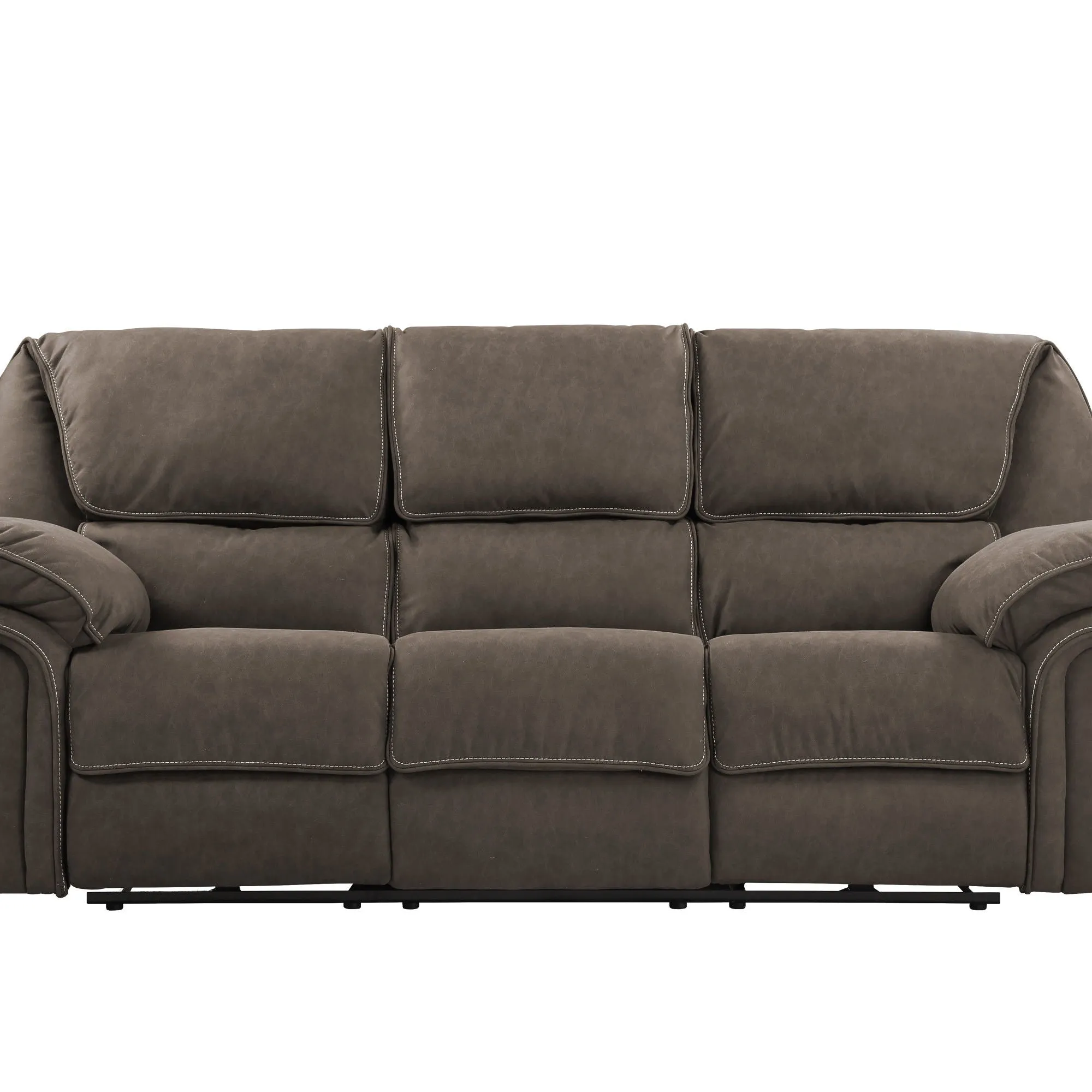 Allyn - Power Sofa - Gray Taupe