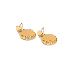 Beehive Drop Earrings