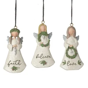 Believe, love, faith angels ( 3 styles )