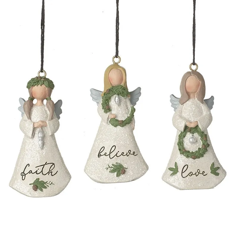 Believe, love, faith angels ( 3 styles )