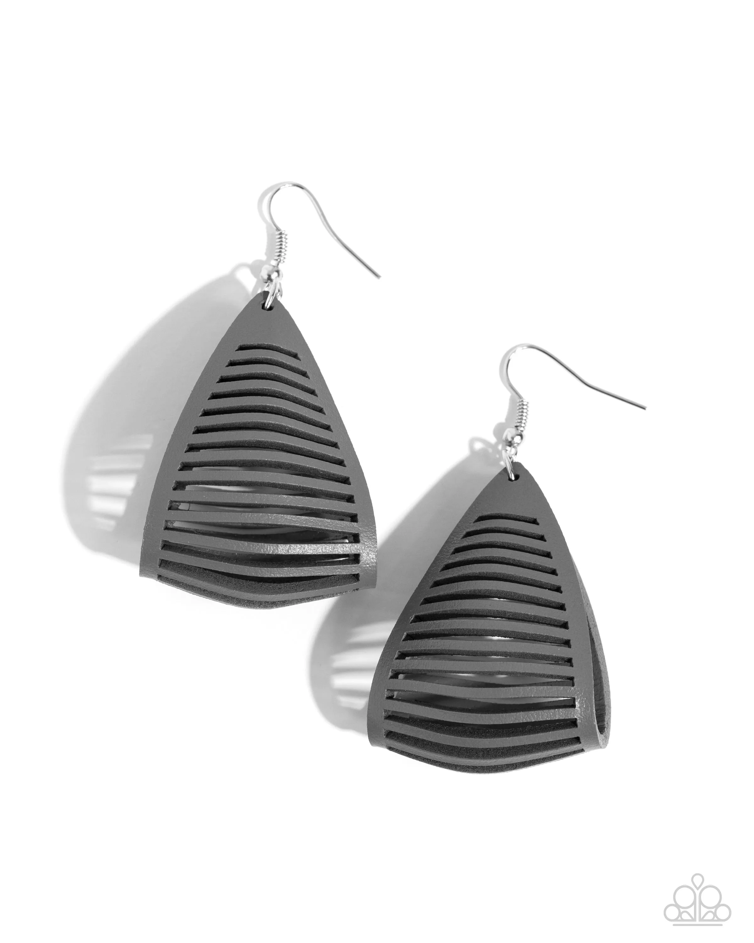 Earrings In and OUTBACK - Silver E2276