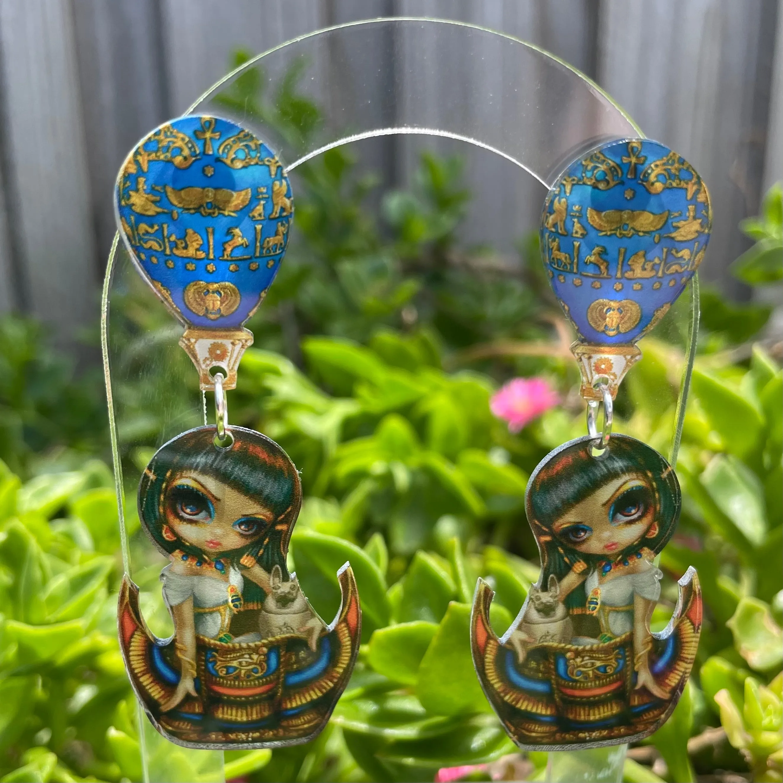 Egypt Chariot - earrings