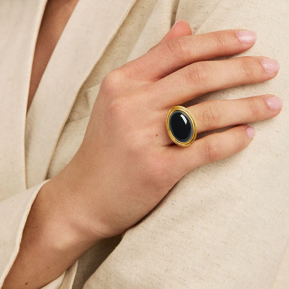 Forme Gemstone Statement Ring