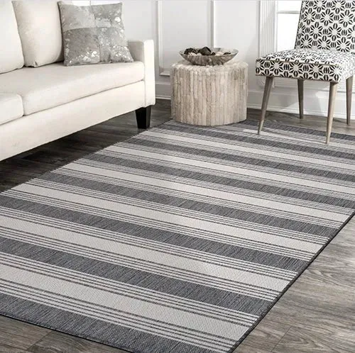 Kilimanjaro 81753AWH Anthracite White Rug