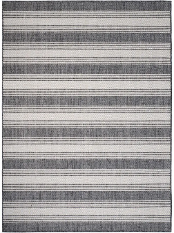 Kilimanjaro 81753AWH Anthracite White Rug