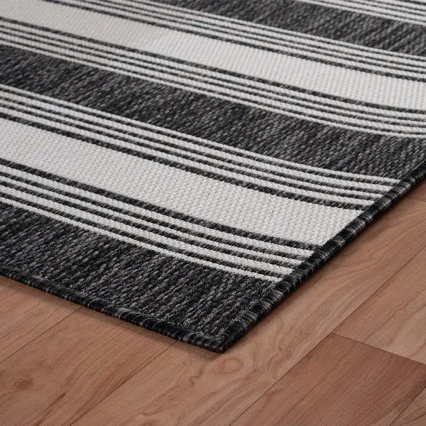 Kilimanjaro 81753AWH Anthracite White Rug