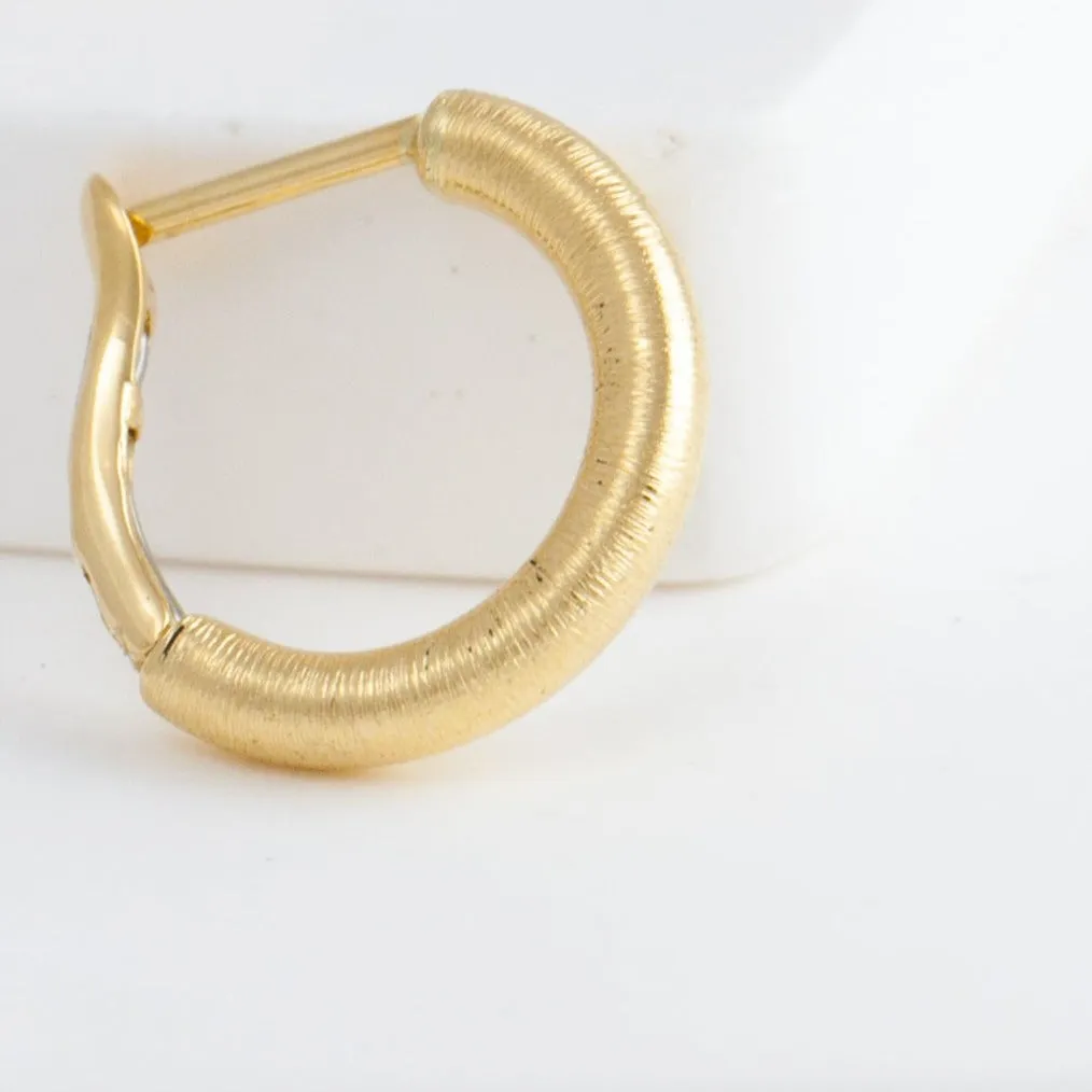 Lucia hoop earrings