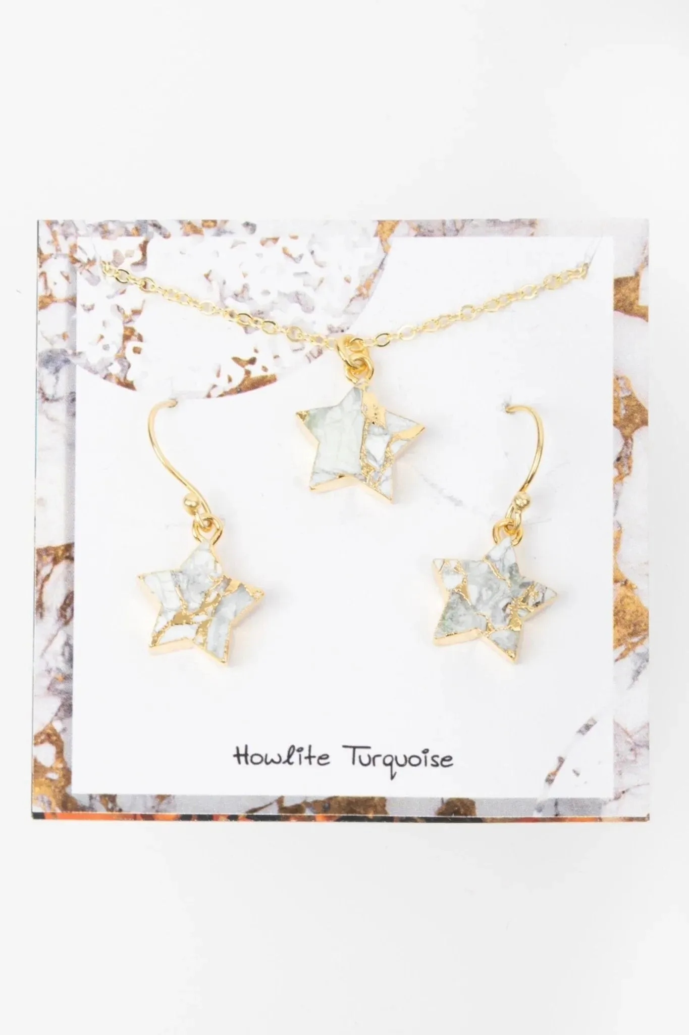 Mojave Star Mini Earring And Necklace Set