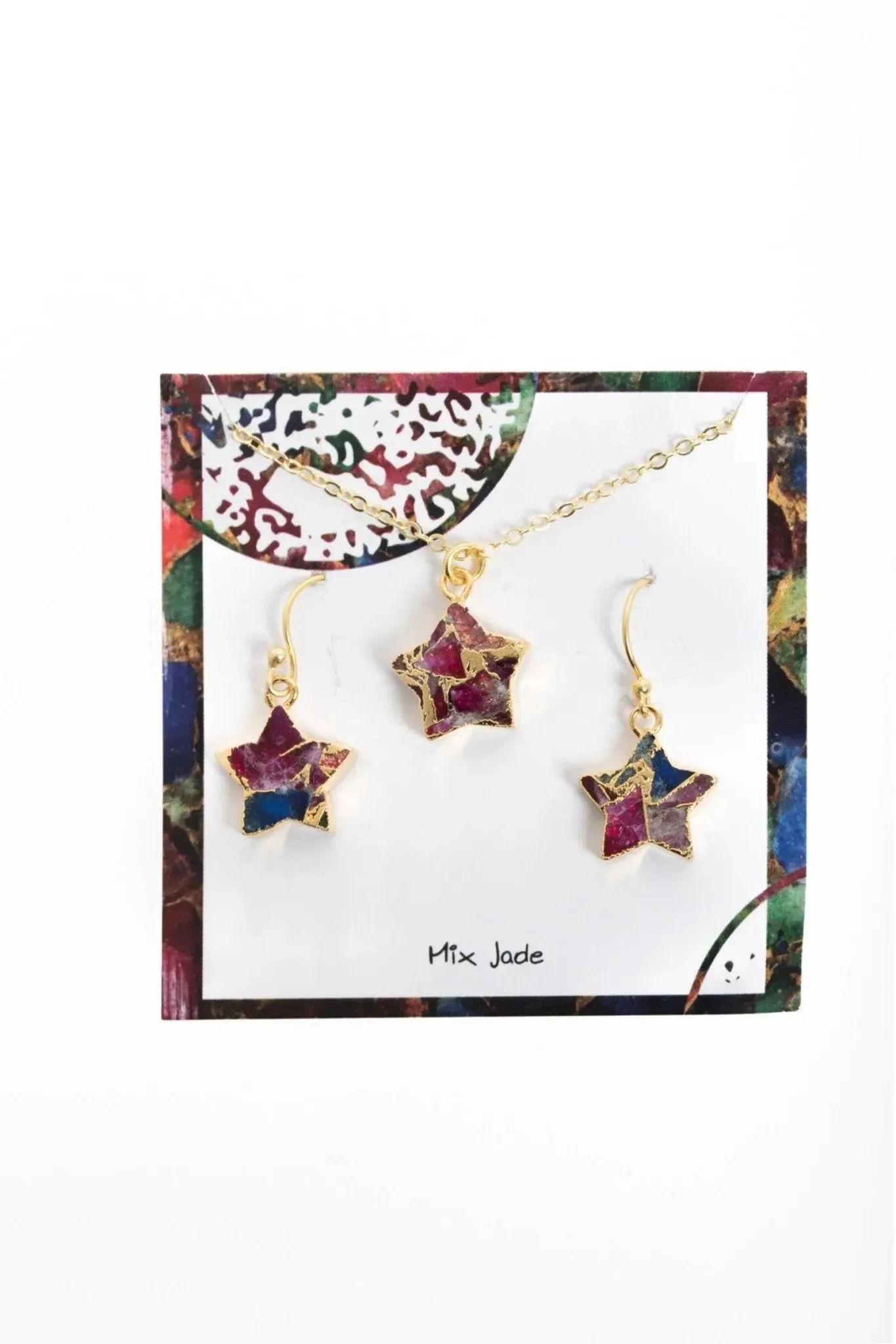 Mojave Star Mini Earring And Necklace Set