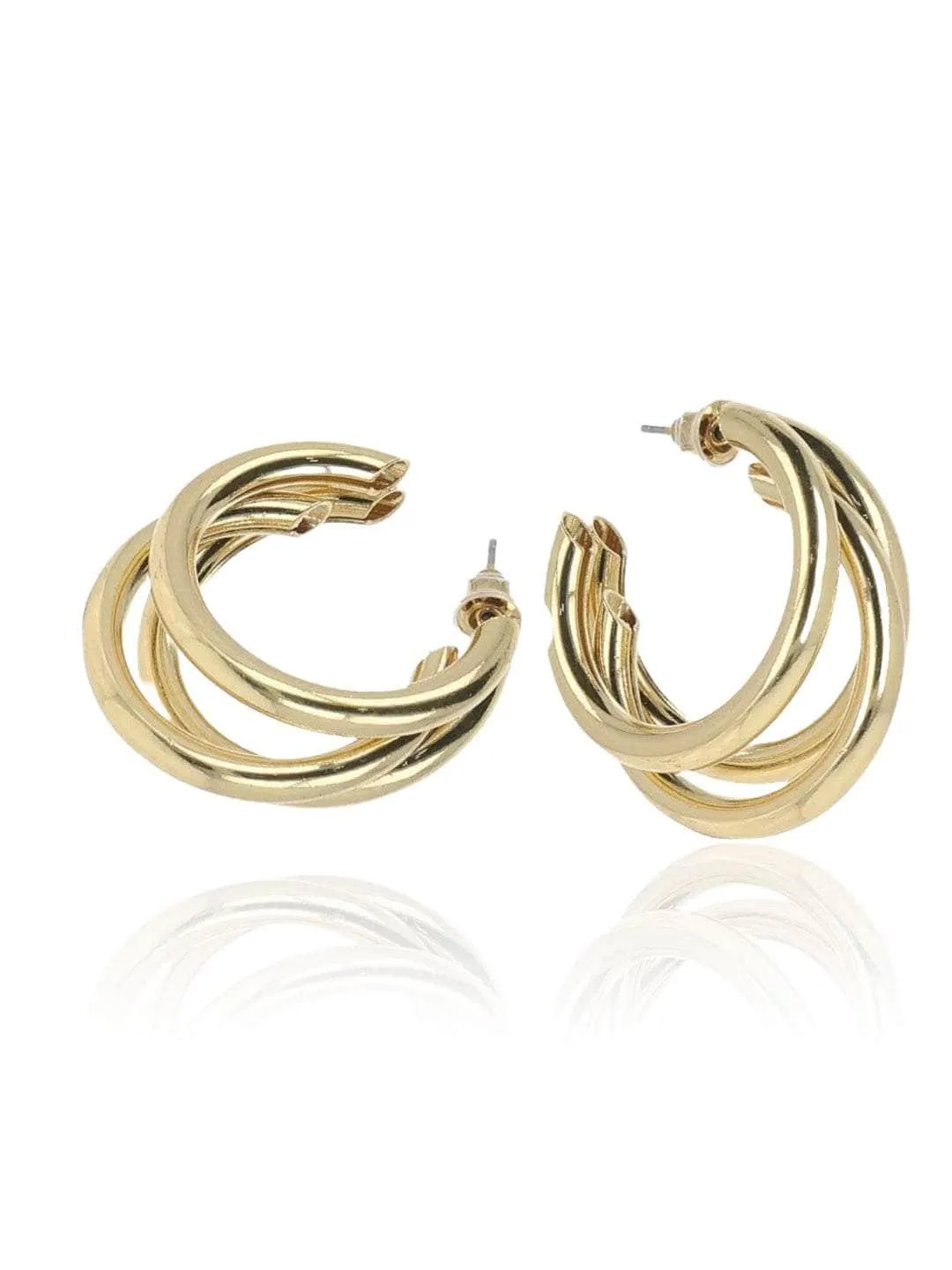 Nidhi Kunder Triple Hoop Earrings