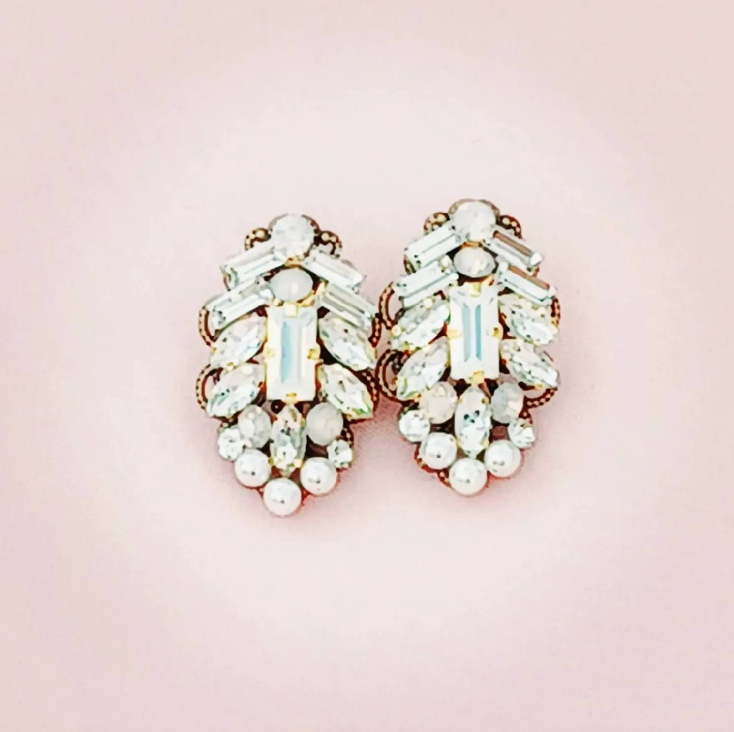 Opal Bronze Studs GALATIA