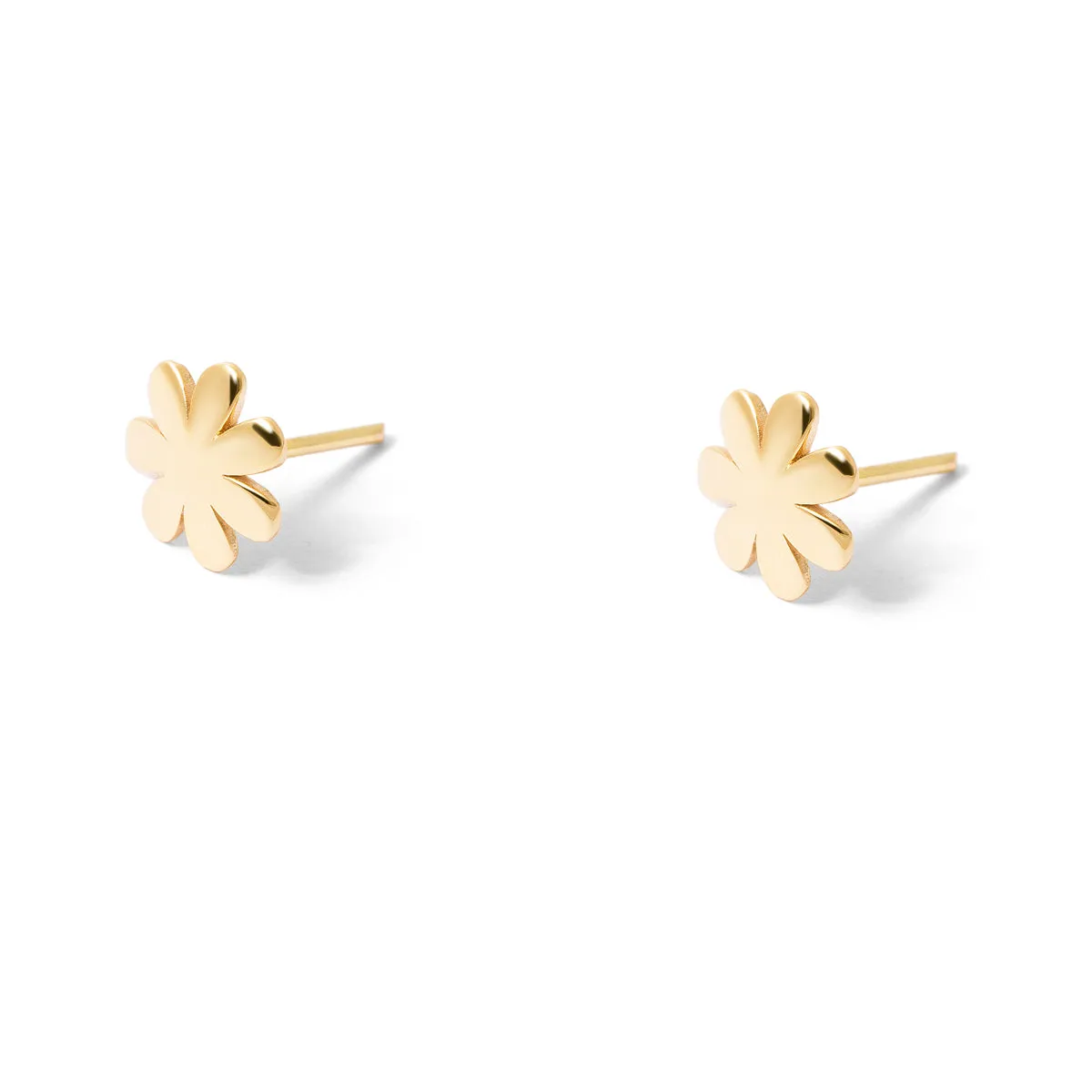 Oriental Flower Stud Earrings