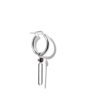 Pitch Earring <br> Silver