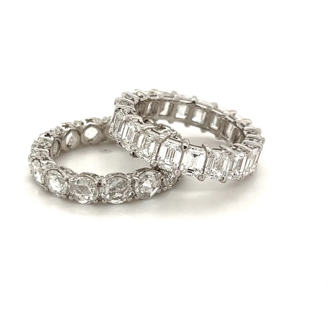 Round Diamond Brilliant Eternity Band 4mm