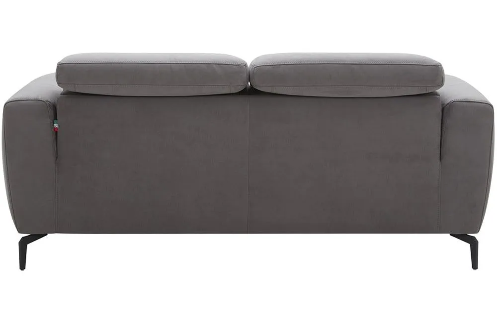 Scuzzo Gray Fabric Sofa Loveseat and Chair