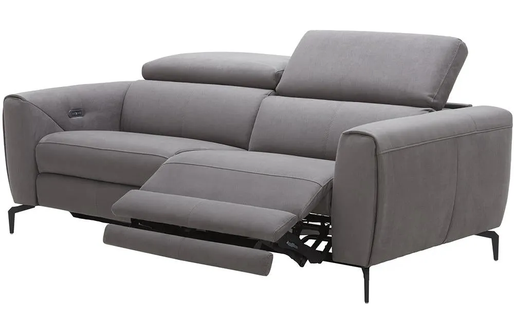 Scuzzo Gray Fabric Sofa Loveseat and Chair