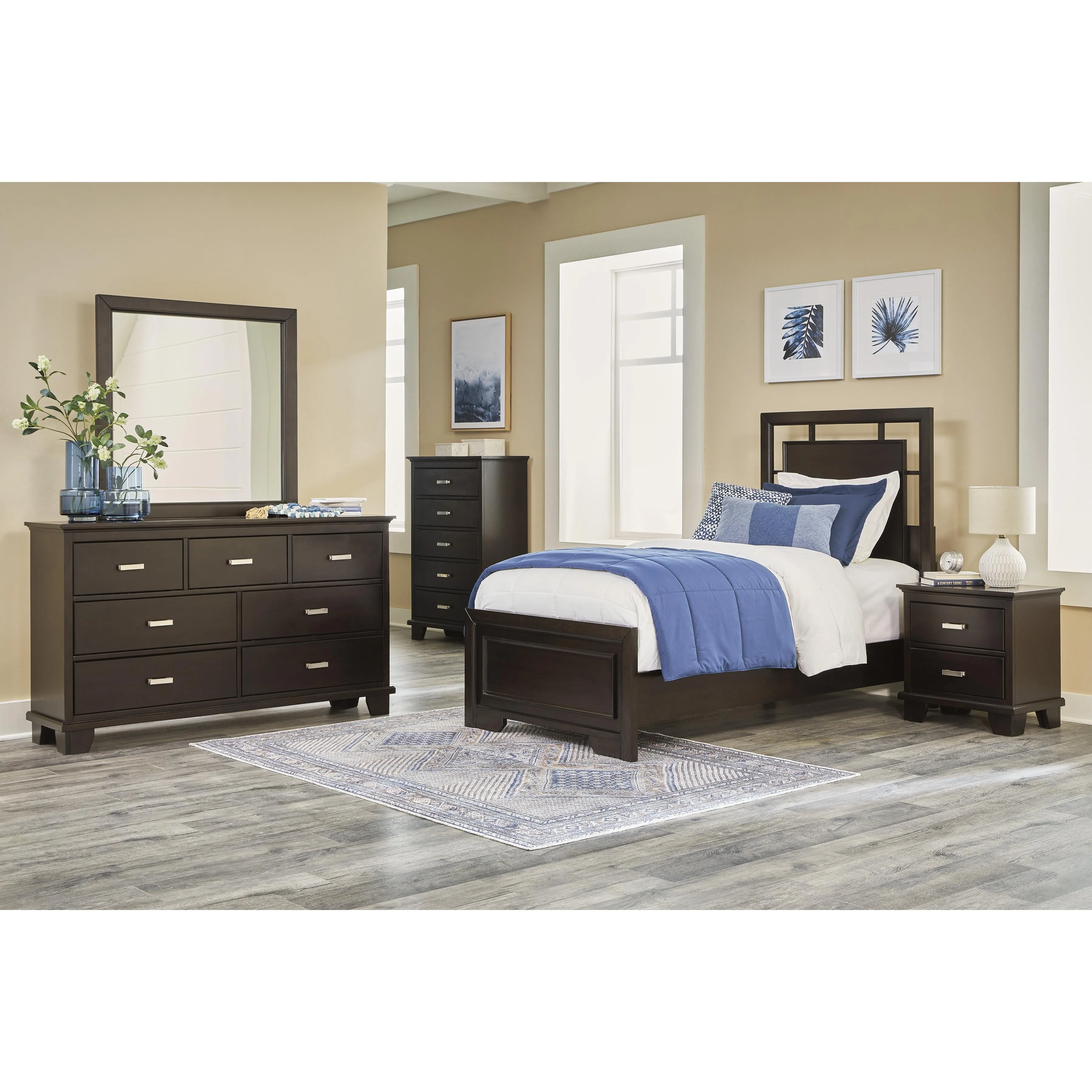 Signature Design by Ashley Covetown Twin Panel Bed B441-53/B441-83