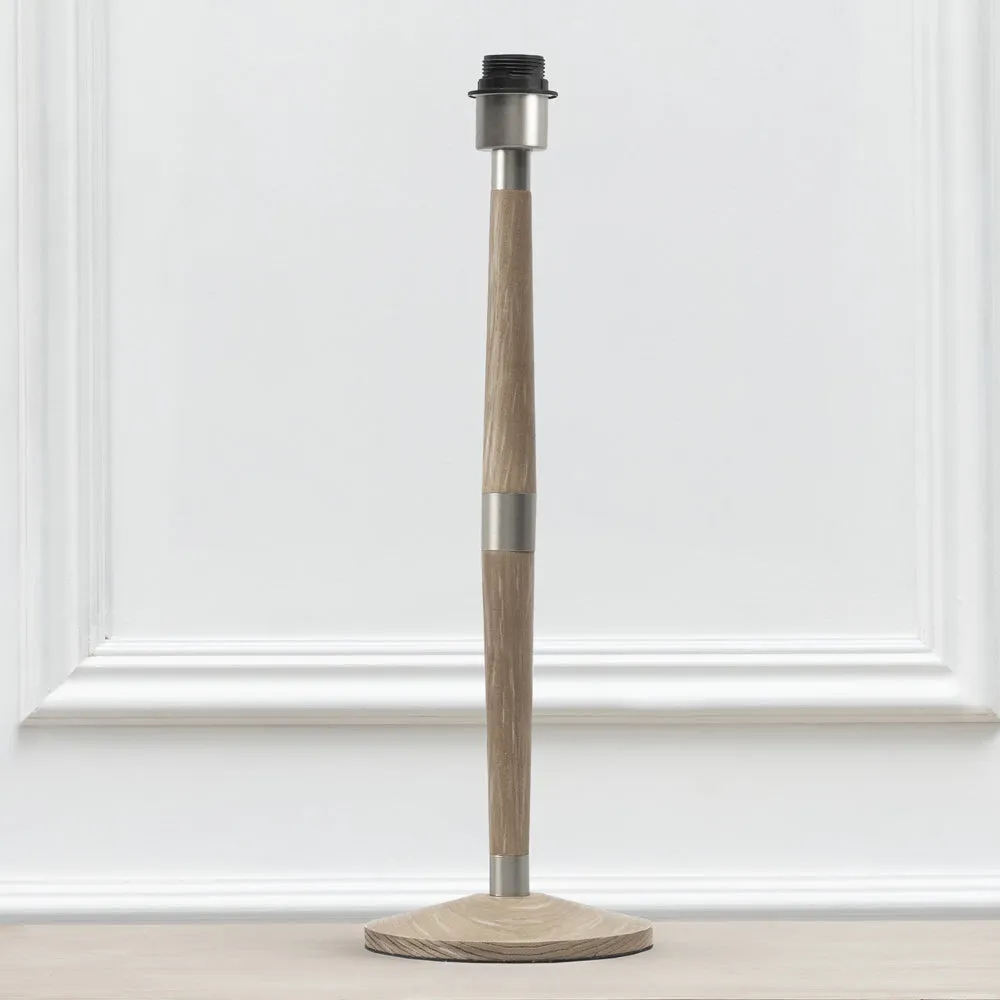 Solensis Tall Lamp Base Grey