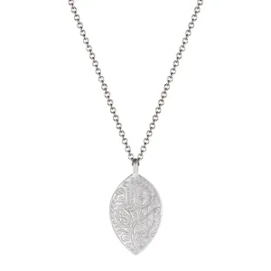 Sterling Silver Medium Paisley Pendant