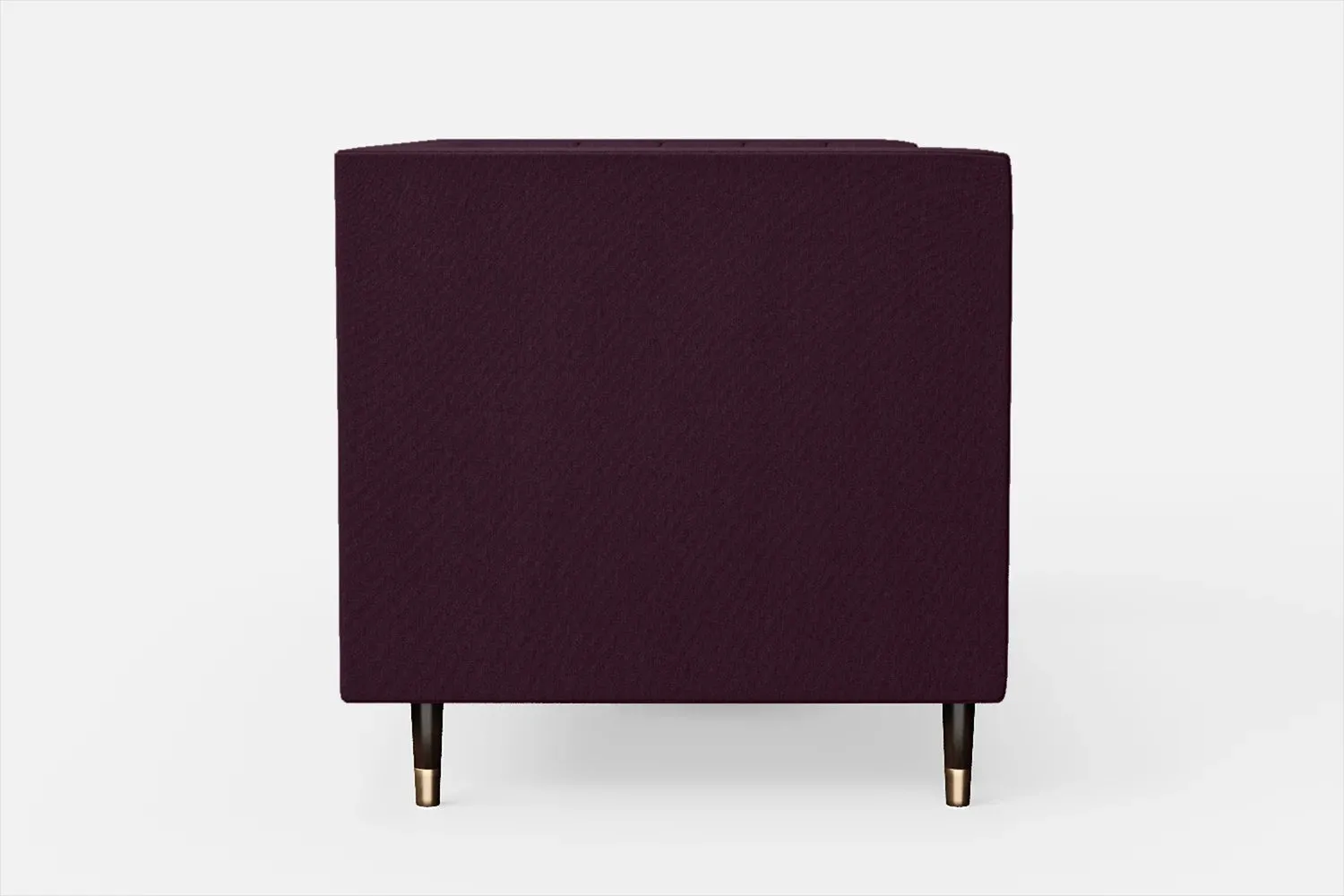 Tivoli 2 Seater Sofa Purple Linen Fabric