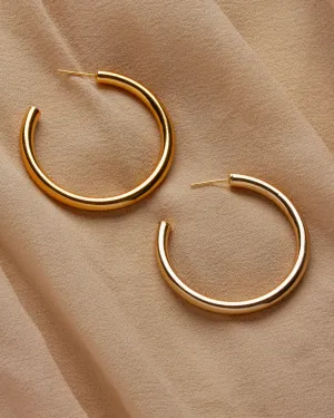 Umm... Yes! Hoop Earrings- Gold