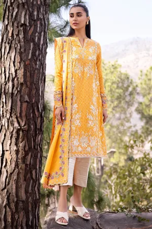 Zaha Luxury Lawn Collection 2024 – NARINA (ZL24-15 A)